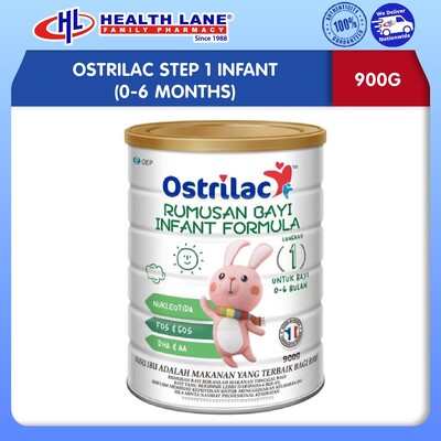 OSTRILAC STEP 1 INFANT (900G) (0-6 MONTHS)